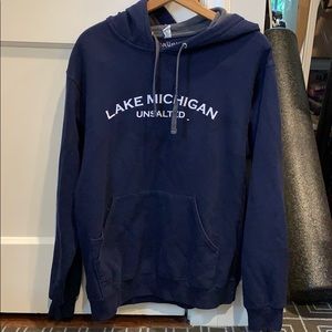 lake michigan unsalted hoody